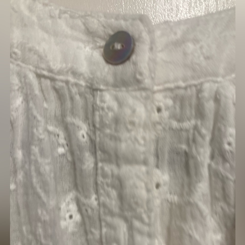 Free People white button down blouse - Picture 7 of 10